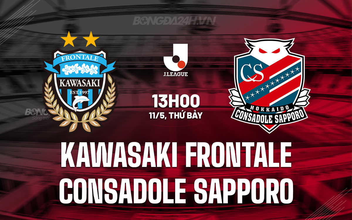 Kawasaki Frontale vs Consadole Sapporo