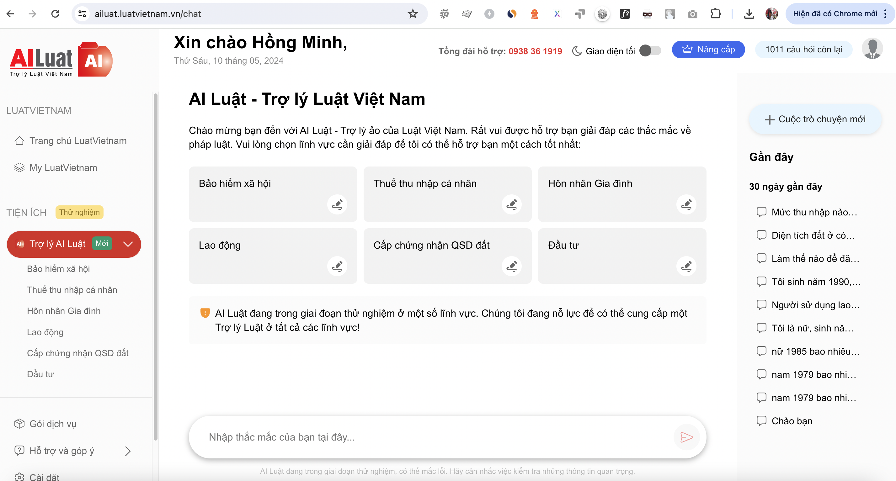 LuatVietnam chính thức ra mắt Trợ lý ảo AI Luật Bước tiến công nghệ pháp lý 1