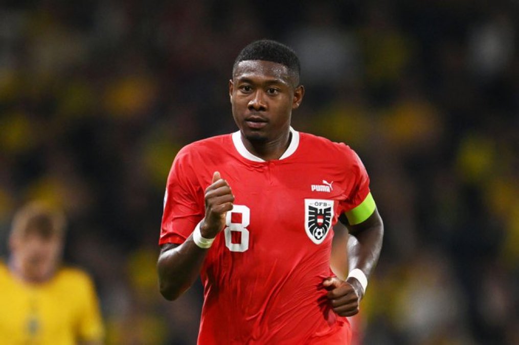 Hậu vệ David Alaba không thể thi đấu tại Euro 2024