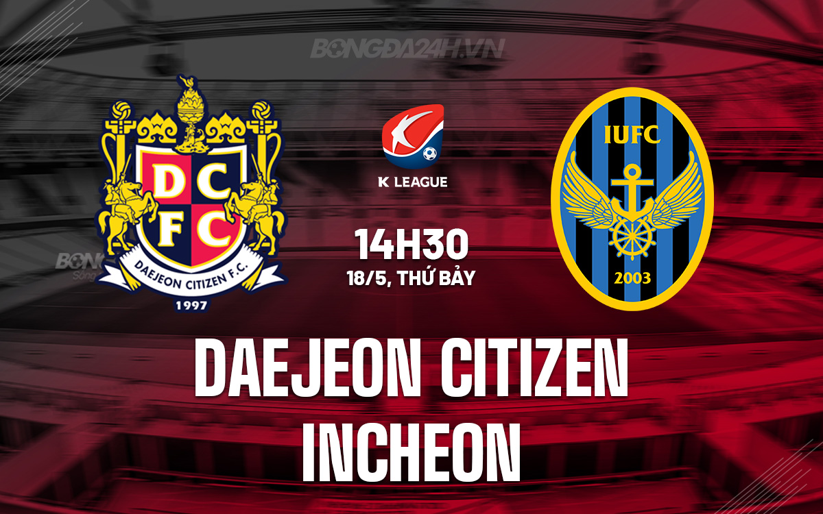 Daejeon Citizen vs Incheon