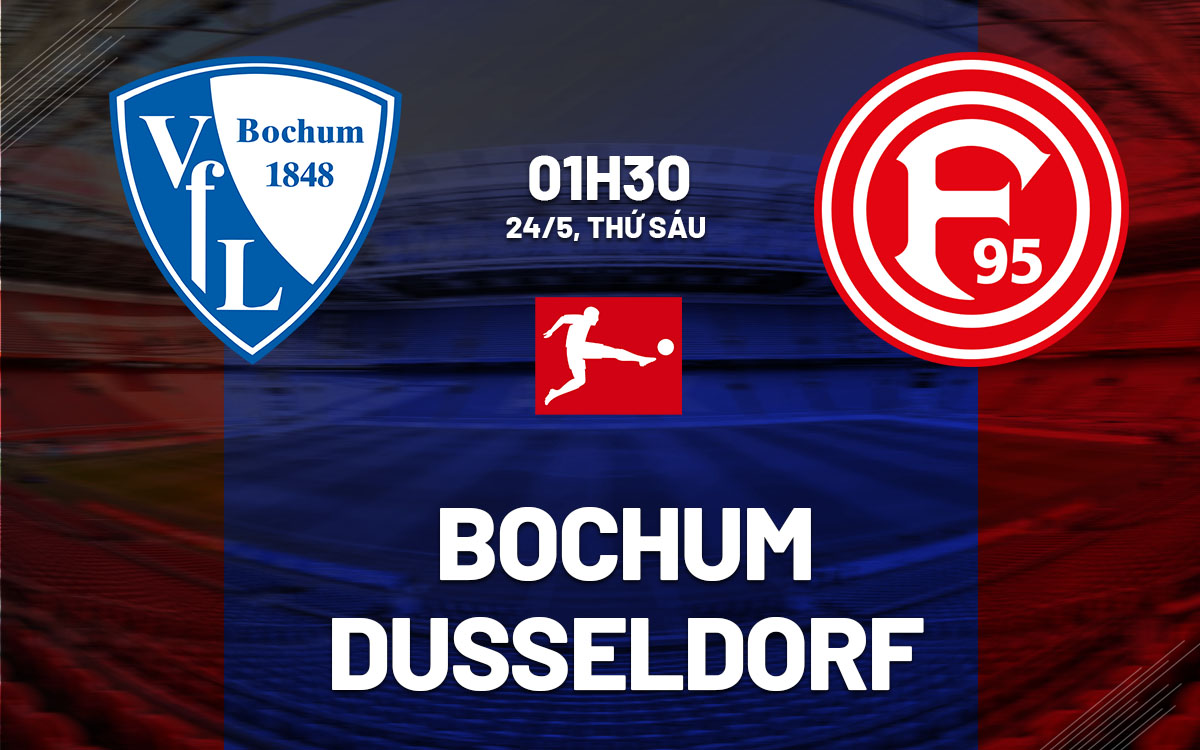 nhan dinh bong da du doan Bochum vs Dusseldorf vdqg duc bundesliga hom nay