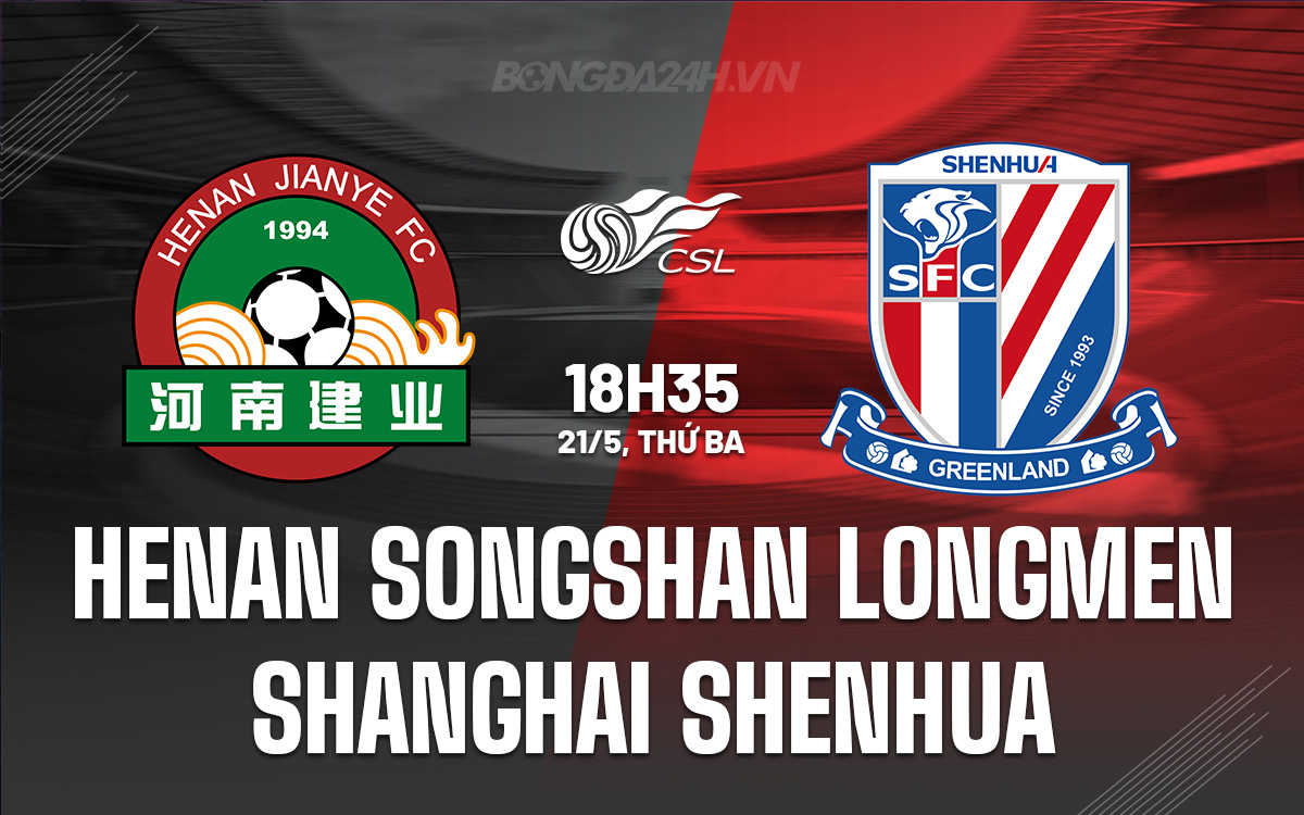 Henan Songshan Longmen vs Shanghai Shenhua