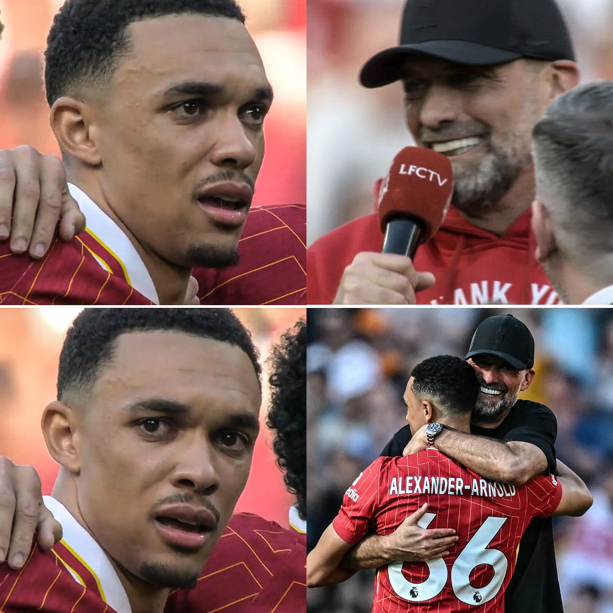Ngày Alexander-Arnold xa rời vòng tay người cha Jurgen Klopp 2 Ngày Alexander-Arnold xa rời vòng tay người cha Jurgen Klopp 2