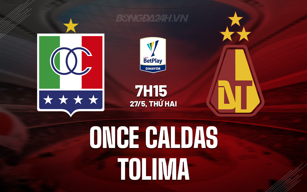 Once Caldas vs Tolima