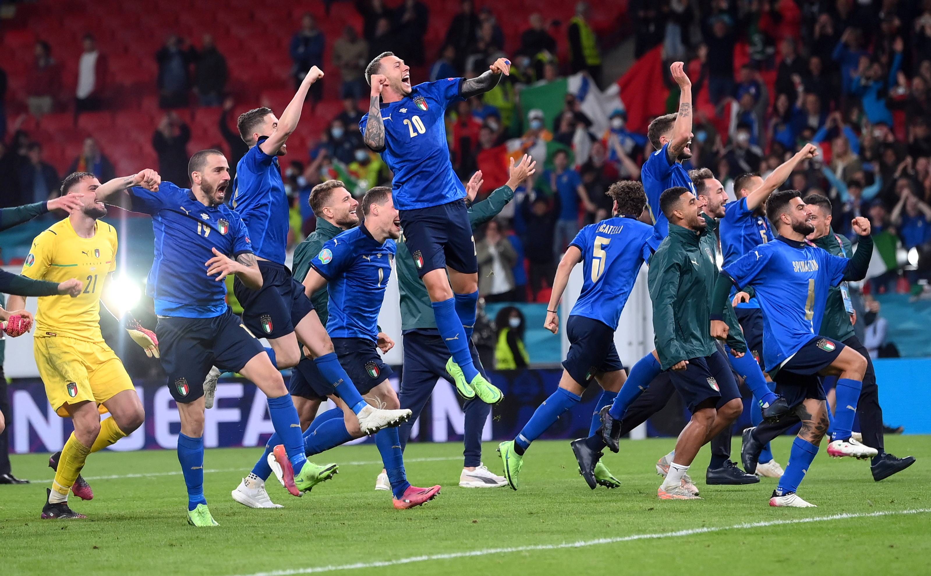 Italia tại EURO 2020 Sự tỏa sáng của Spinazzola và những loạt sút luân lưu đầy căng thẳng 9 Italia tại EURO 2020 Sự tỏa sáng của Spinazzola và những loạt sút luân lưu đầy căng thẳng 9