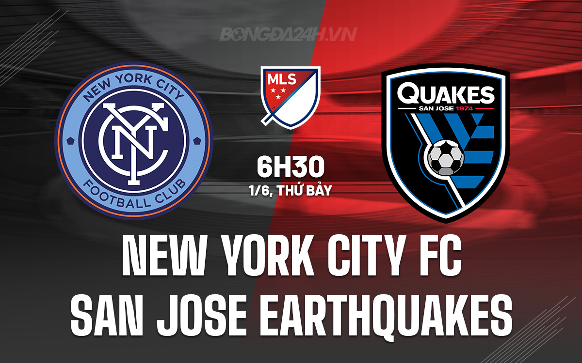 New York City FC vs San Jose Earthquakes New York City FC vs San Jose Earthquakes