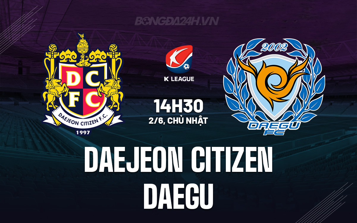 Daejeon Citizen vs Daegu