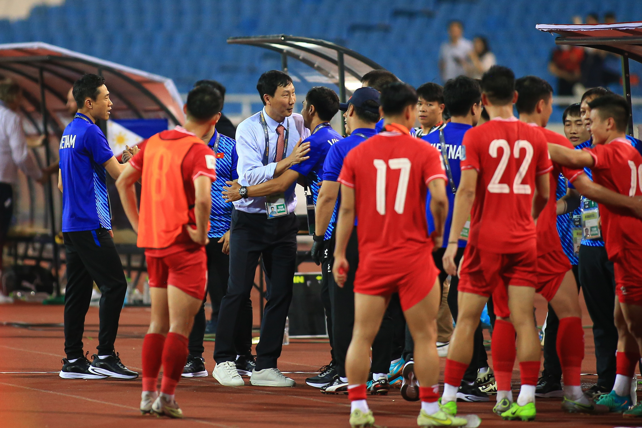 Vận may của HLV Kim Sang Sik 8 Vận may của HLV Kim Sang Sik 8