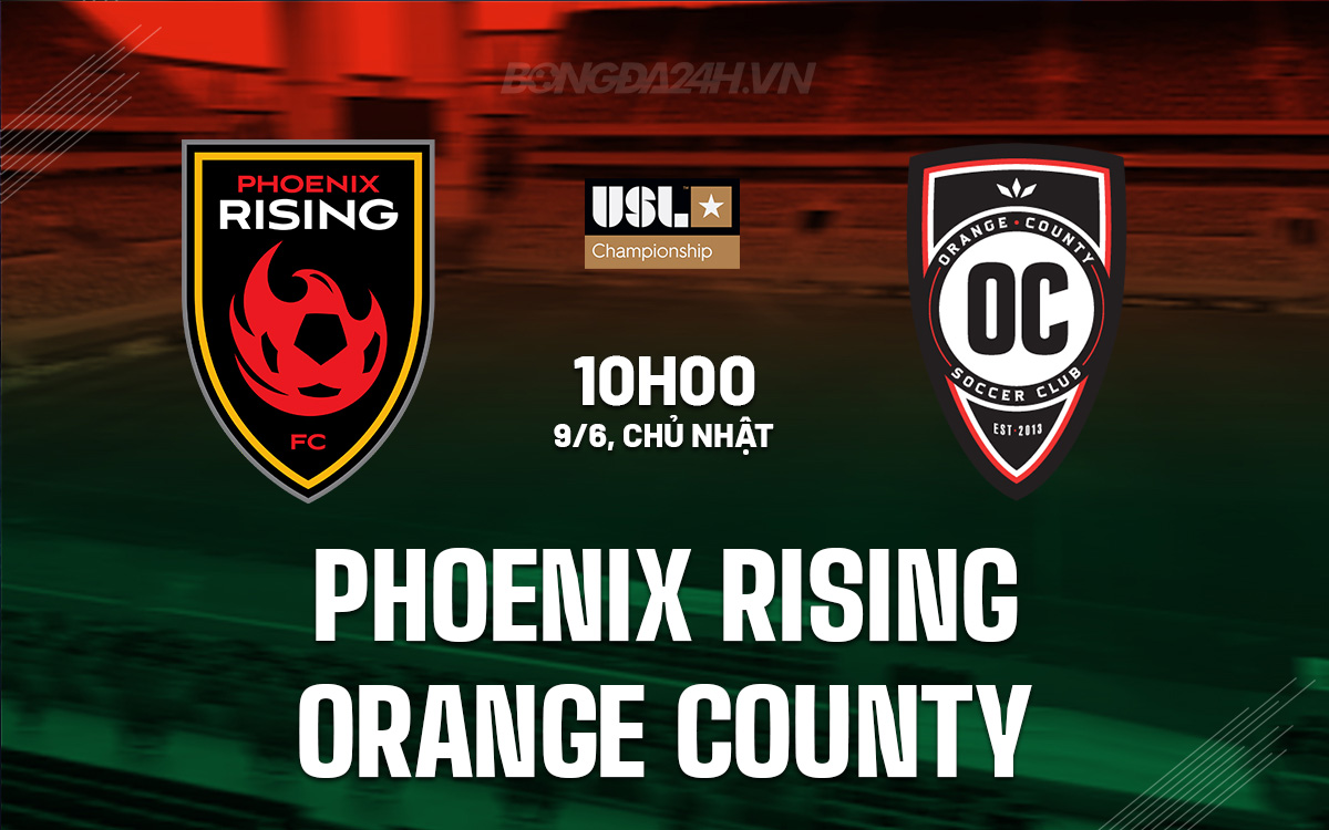 Phoenix Rising vs Orange County Phoenix Rising vs Orange County