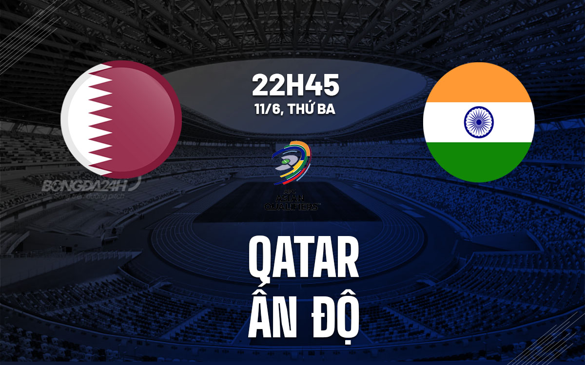 nhan dinh bong da du doan Qatar vs An Do vong loai world cup 2026 hom nay