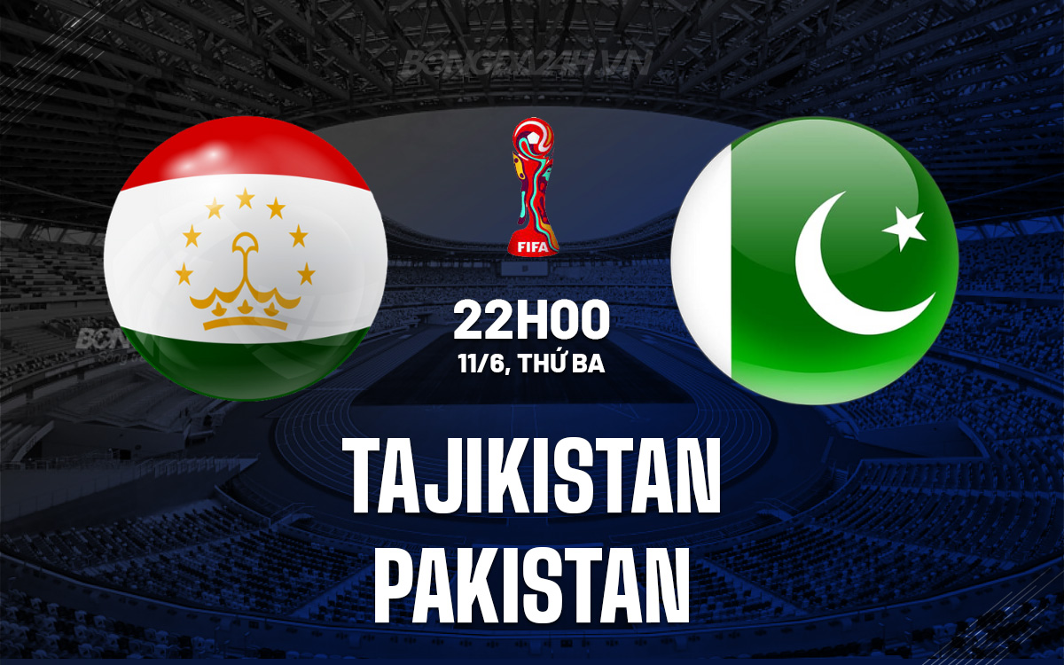 Tajikistan vs Pakistan