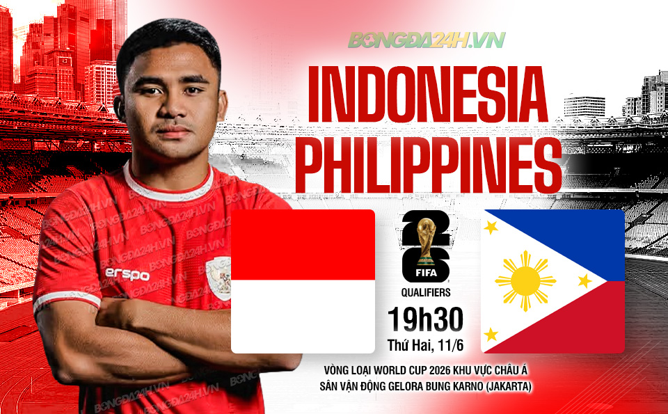Nhan dinh Indonesia vs Philippines