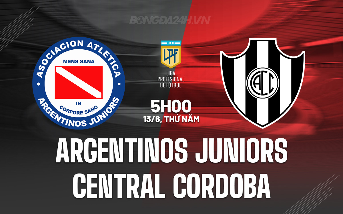 Argentinos Juniors vs Central Cordoba