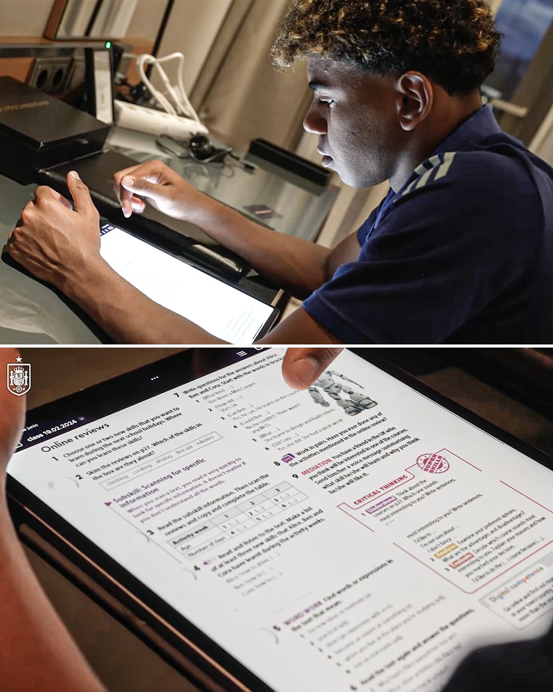 Lập kỷ lục EURO, sao trẻ Barca mang bài tập ra làm 1 Lập kỷ lục EURO, sao trẻ Barca mang bài tập ra làm 1