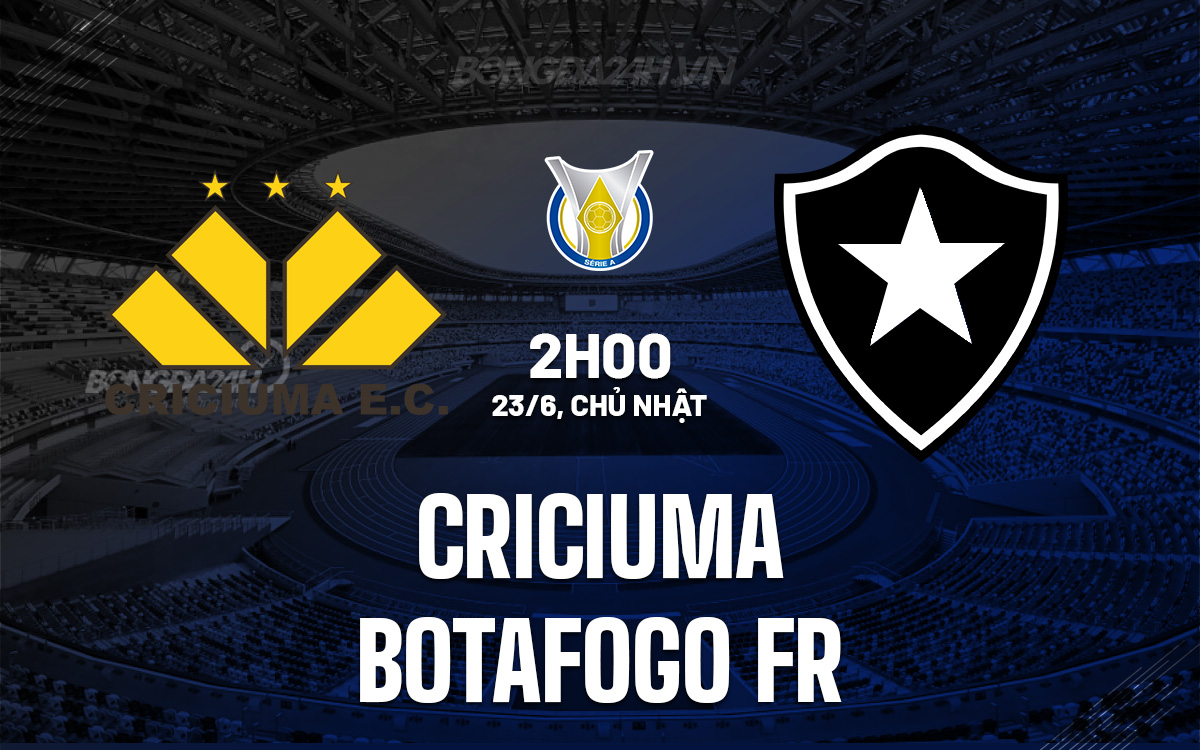 Criciuma vs Botafogo FR Criciuma vs Botafogo FR