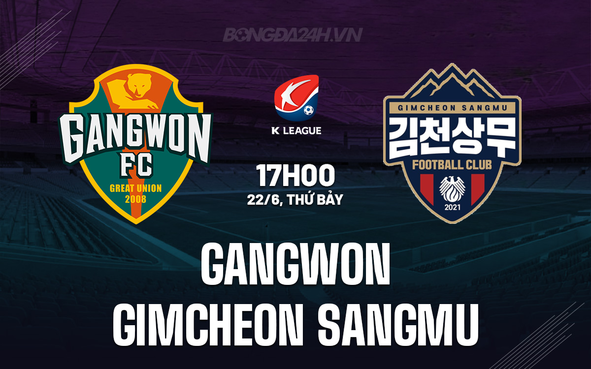 Gangwon vs Gimcheon Sangmu Gangwon vs Gimcheon Sangmu