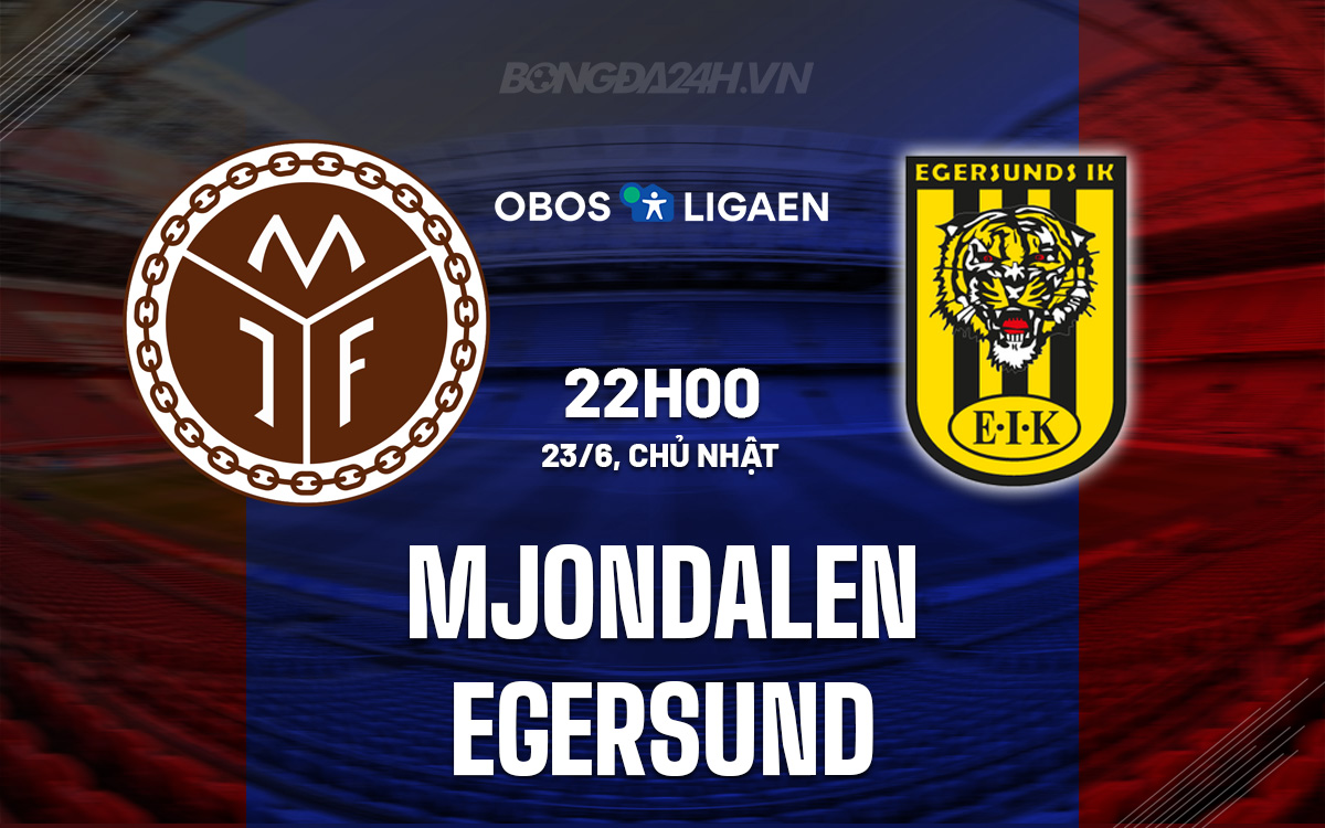 Mjondalen vs Egersund Mjondalen vs Egersund