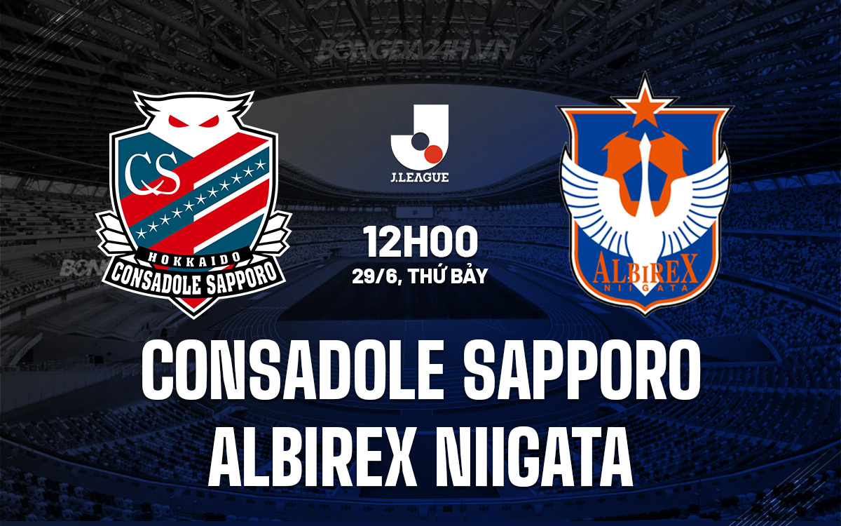 Consadole Sapporo vs Albirex Niigata Consadole Sapporo vs Albirex Niigata