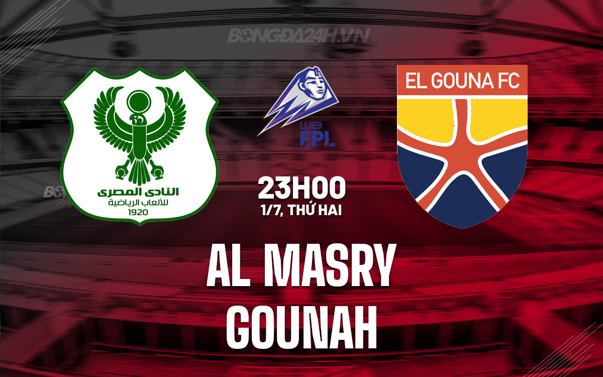 Al Masry vs Gounah