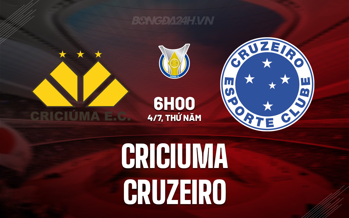 Criciuma vs Cruzeiro