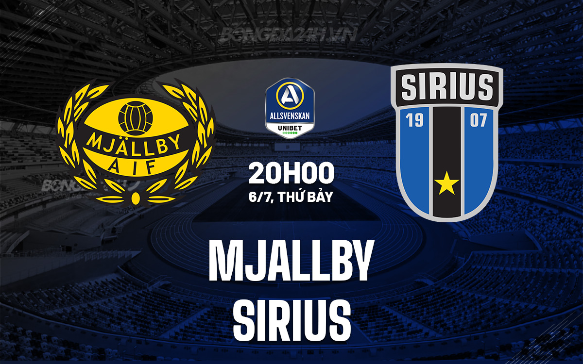 Mjallby vs Sirius Mjallby vs Sirius
