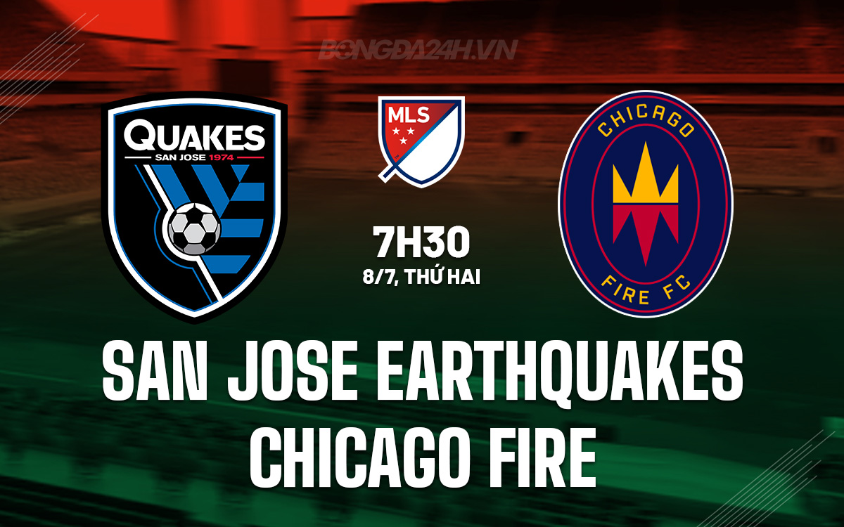 San Jose Earthquakes vs Chicago Fire