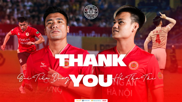 CLB Công an Hà Nội chia tay Hồ Tấn Tài và Bùi Tiến Dụng 1