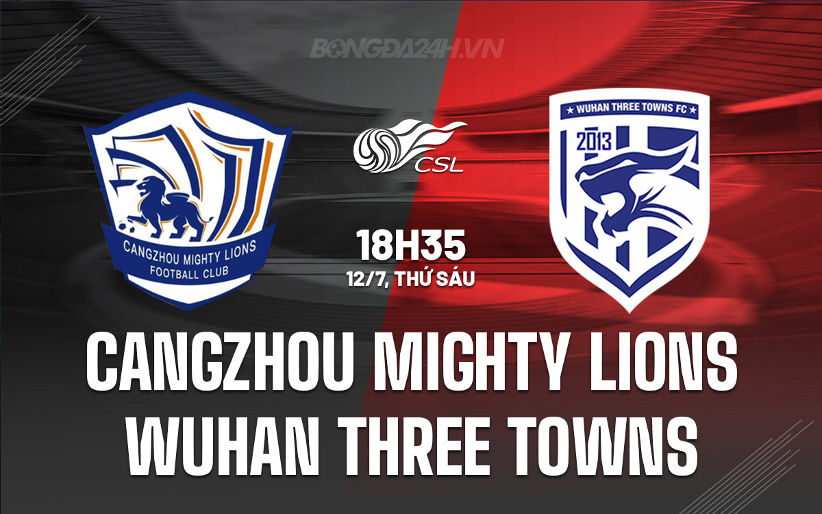Cangzhou Mighty Lions vs Wuhan Three Towns