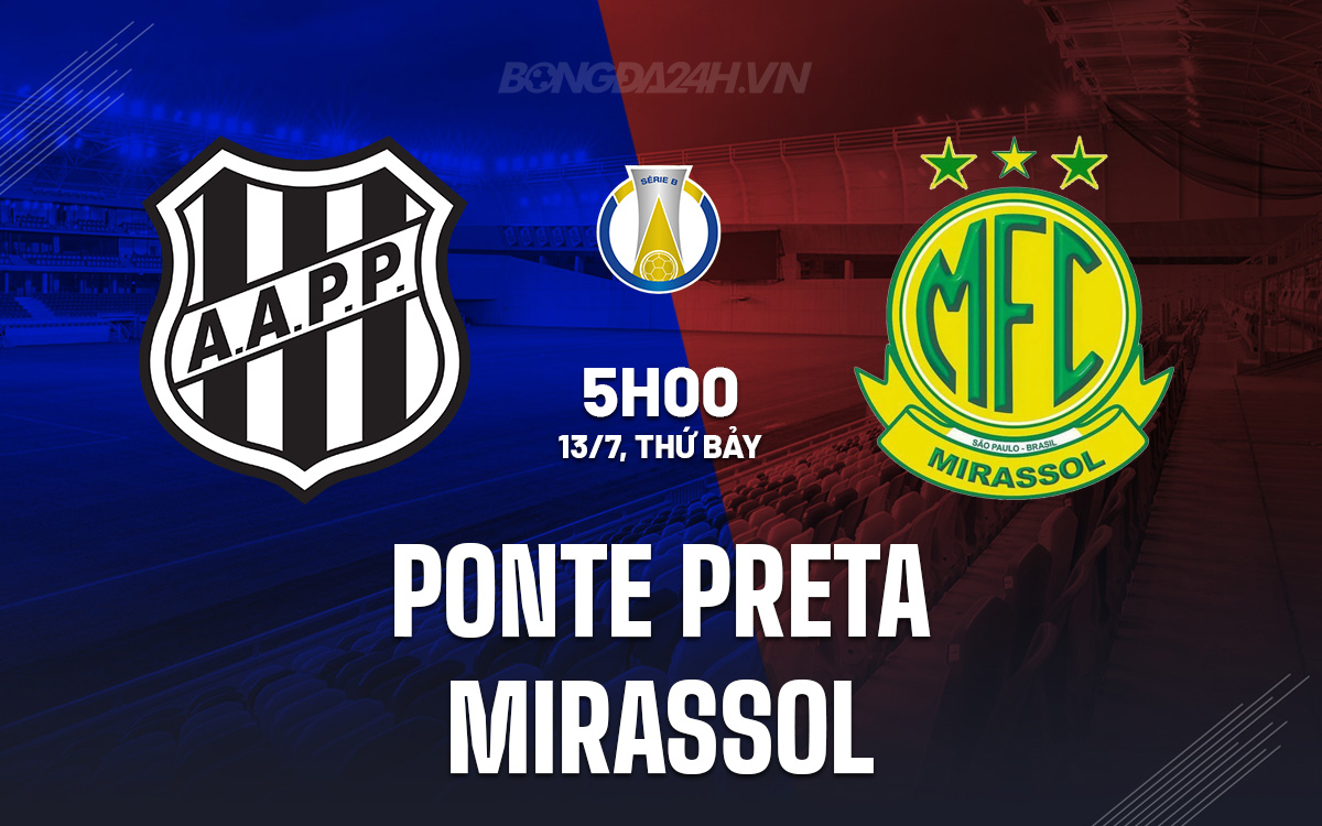 Ponte Preta vs Mirassol