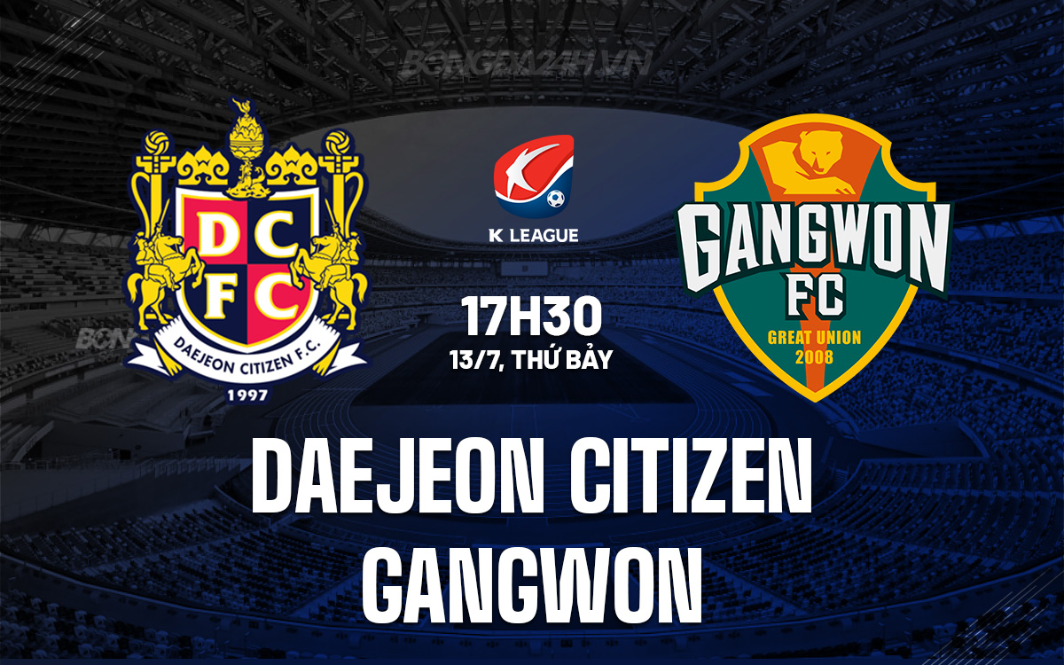 Daejeon Citizen vs Gangwon