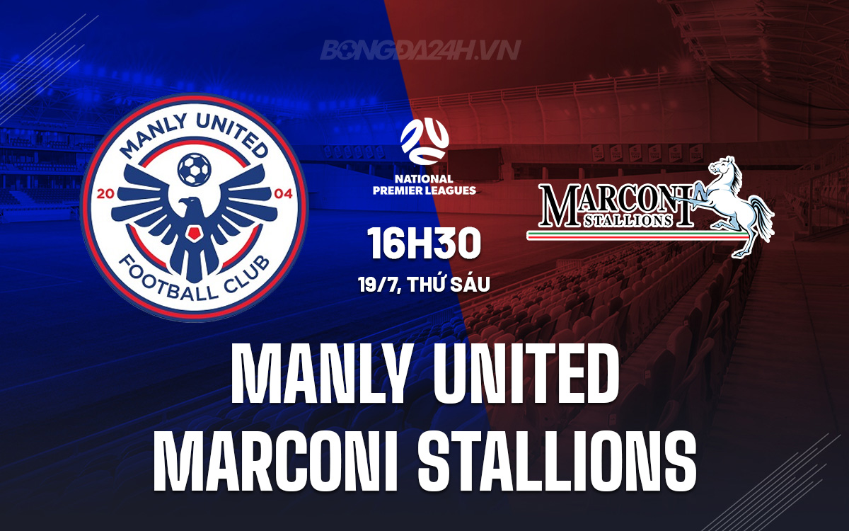 Manly United vs Marconi Stallions Manly United vs Marconi Stallions