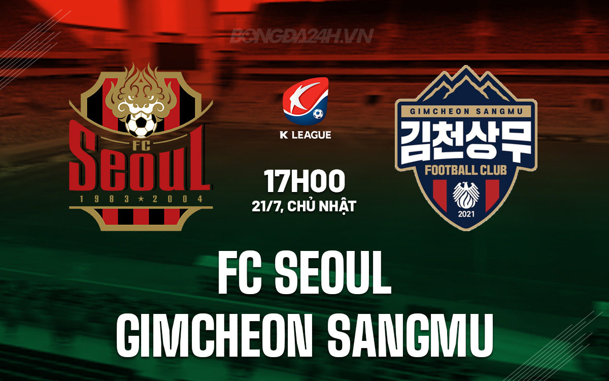 FC Seoul vs Gimcheon Sangmu FC Seoul vs Gimcheon Sangmu
