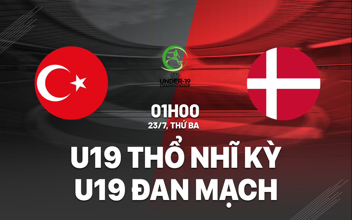 nhan dinh bong da du doan U19 Tho Nhi Ky vs U19 Dan Mach giai vo dich u19 chau au hom nay