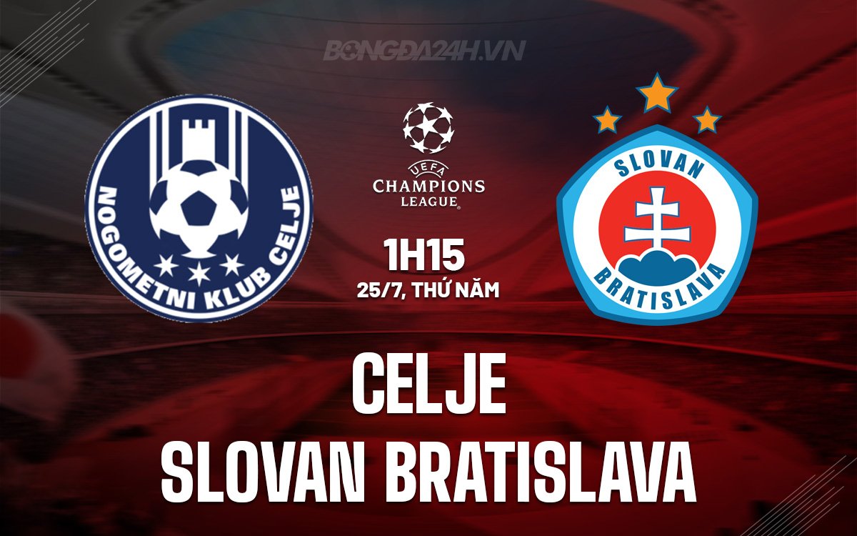 Celje vs Slovan Bratislava