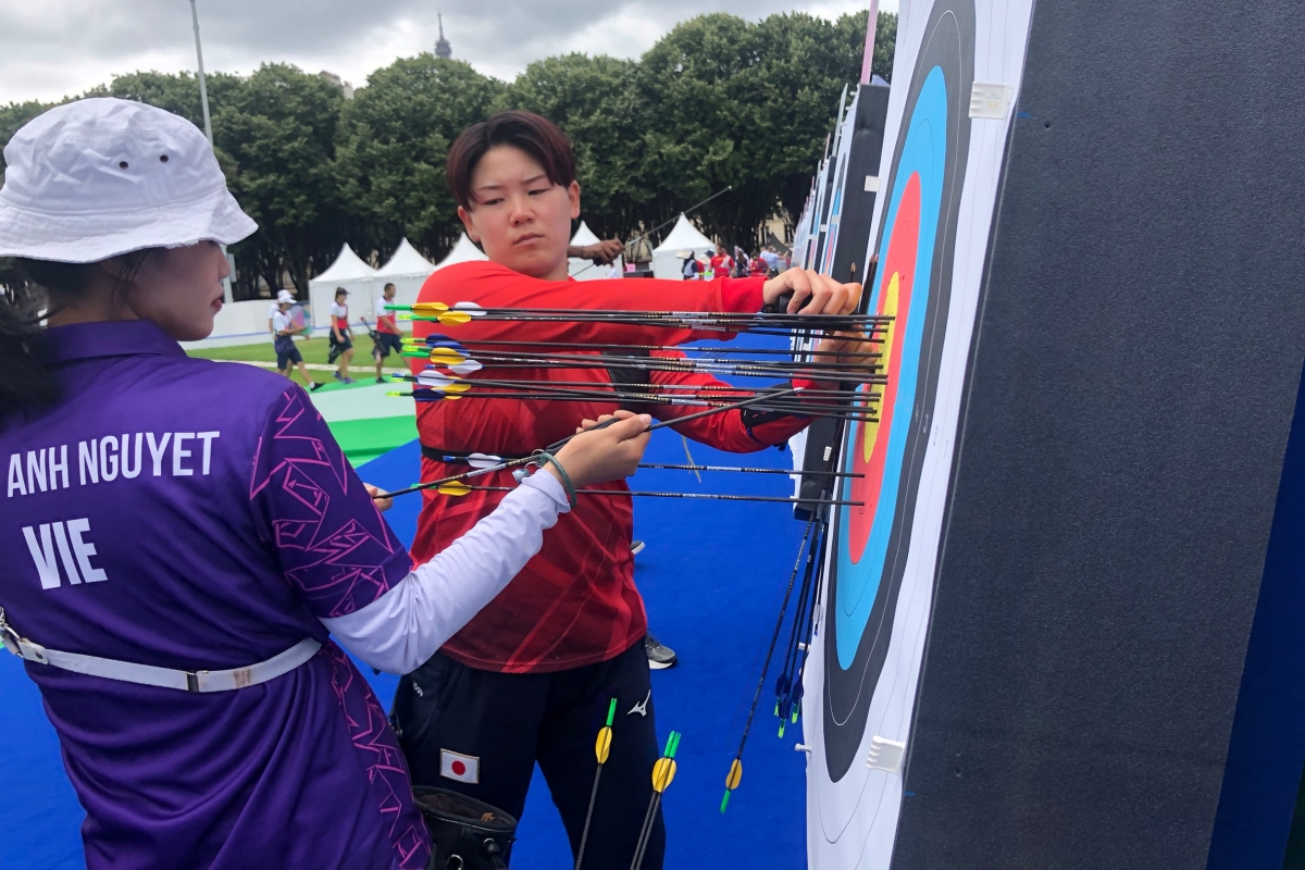 Ánh Nguyệt chuẩn bị trước ngày ra quân Olympic Paris 2024 anh Nguyet chuan bi truoc ngay ra quan Olympic Paris 2024