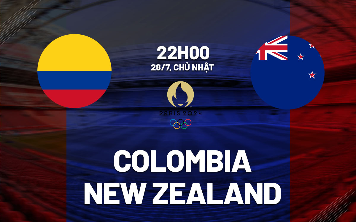 nhan dinh bong da du doan Colombia vs New Zealand olympic 2024 hom nay