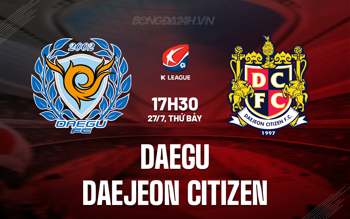 Daegu vs Daejeon Citizen