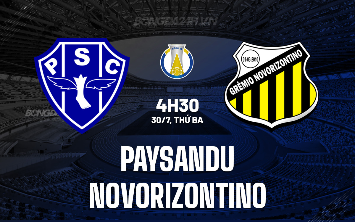 Paysandu vs Novorizontino