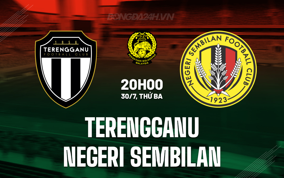 Terengganu vs Negeri Sembilan Terengganu vs Negeri Sembilan