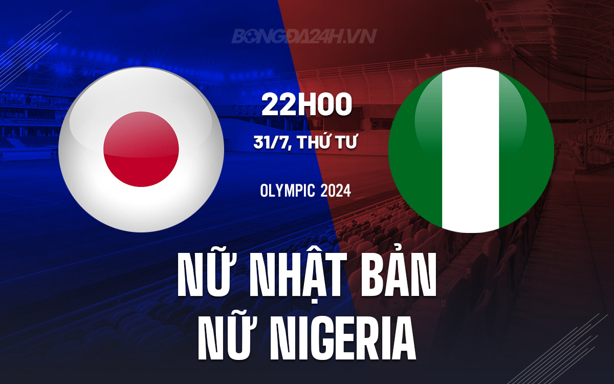 Nu Nhat Ban vs Nu Nigeria