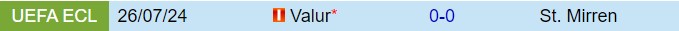 Nhận định StMirren vs Valur 1h45 ngày 28 (Conference League 202425) 1