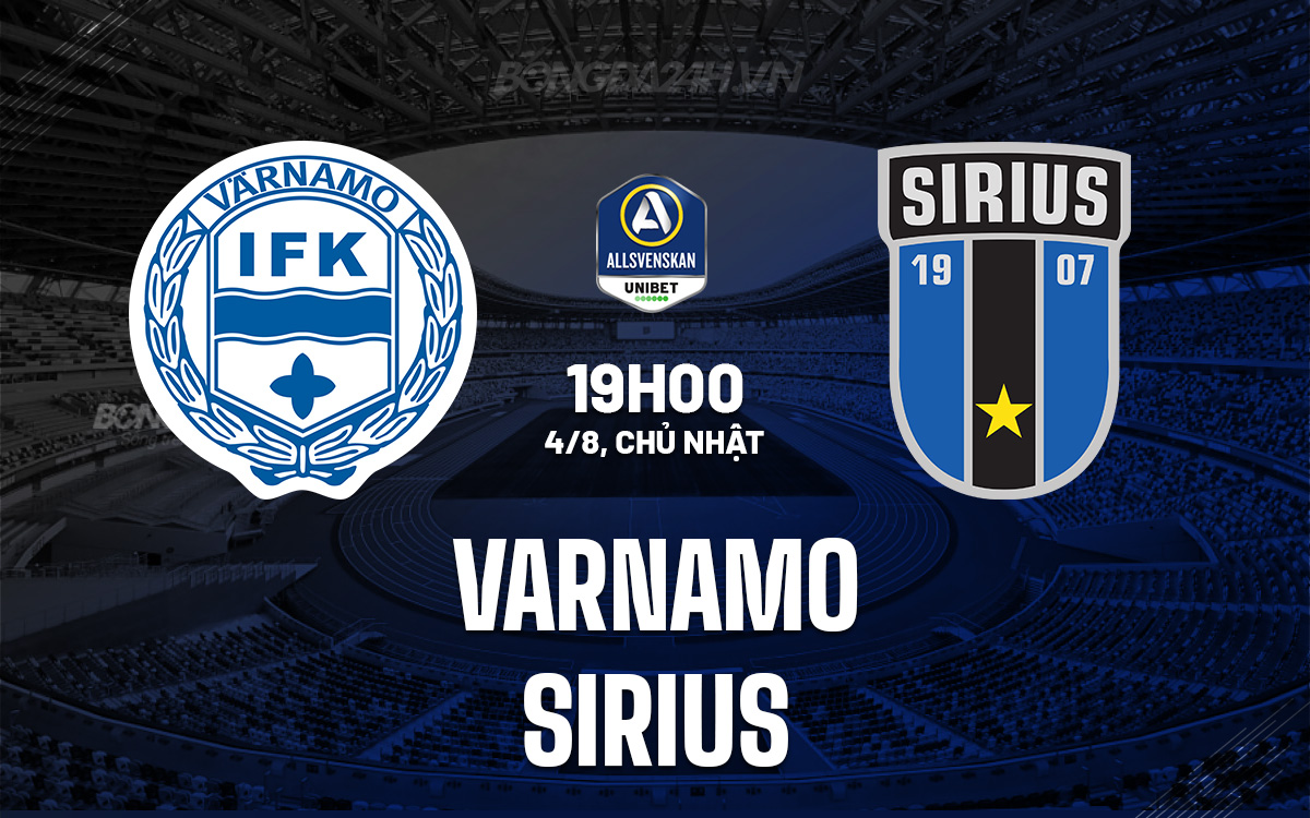 Varnamo vs Sirius