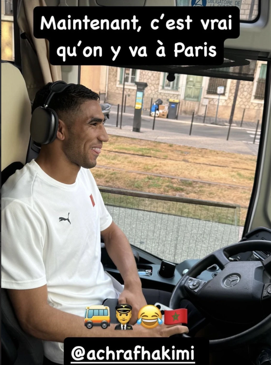 Điểm tin tối 58 Hakimi lái xe buýt chở cả đội sau trận thắng Argentina 1