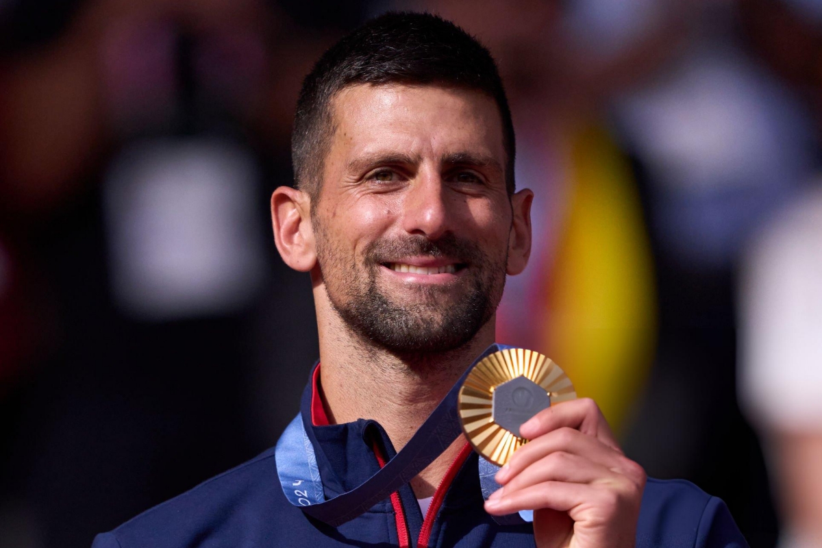 Novak Djokovic vo dich Olympic Paris 2024