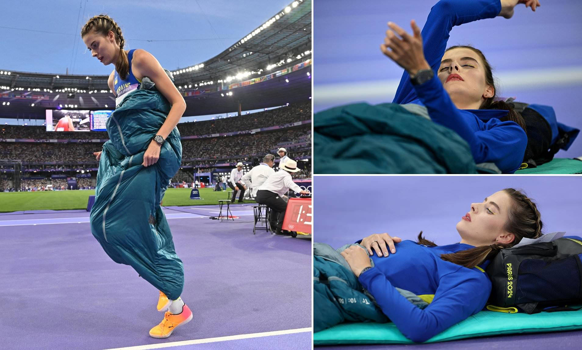 Bizarre Olympic 2024: Athletes Sleeping on the Field... Awaiting Their ...