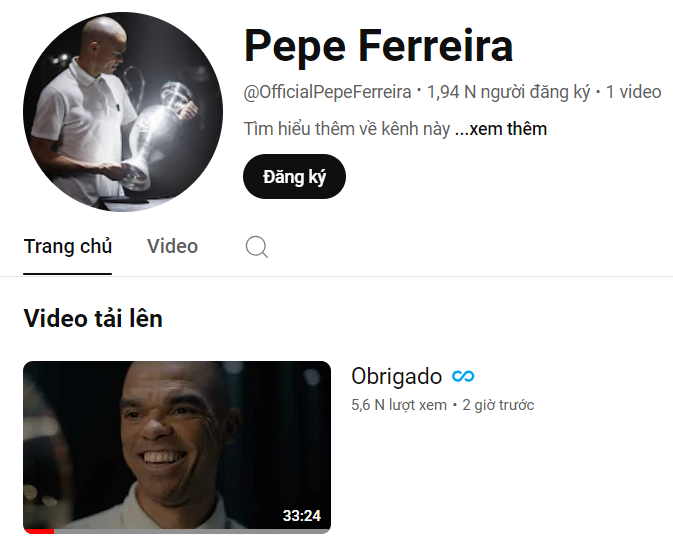 Pepe giải nghệ Giọt nước mắt cuối cùng của người đứng giữa lằn ranh thiên thần và ác quỷ 2