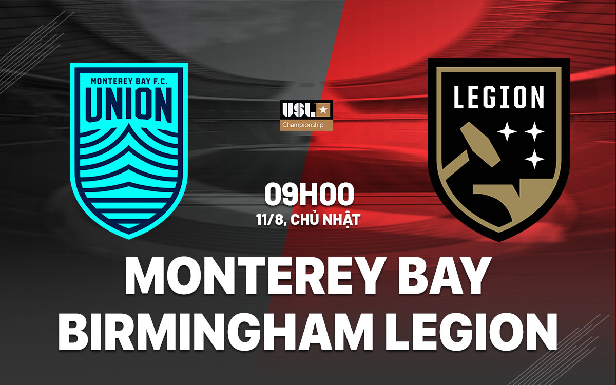 nhan dinh bong da du doan Monterey Bay vs Birmingham Legion hang nhat my hom nay