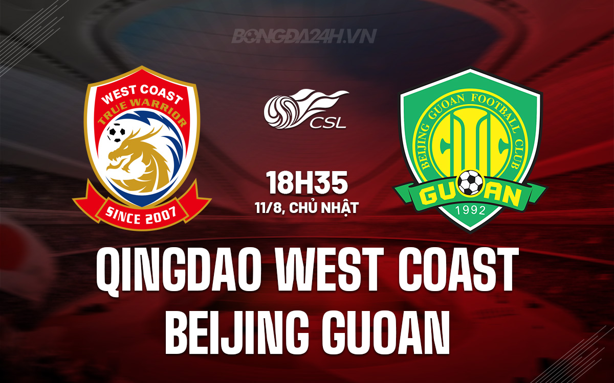 Qingdao West Coast vs Beijing Guoan