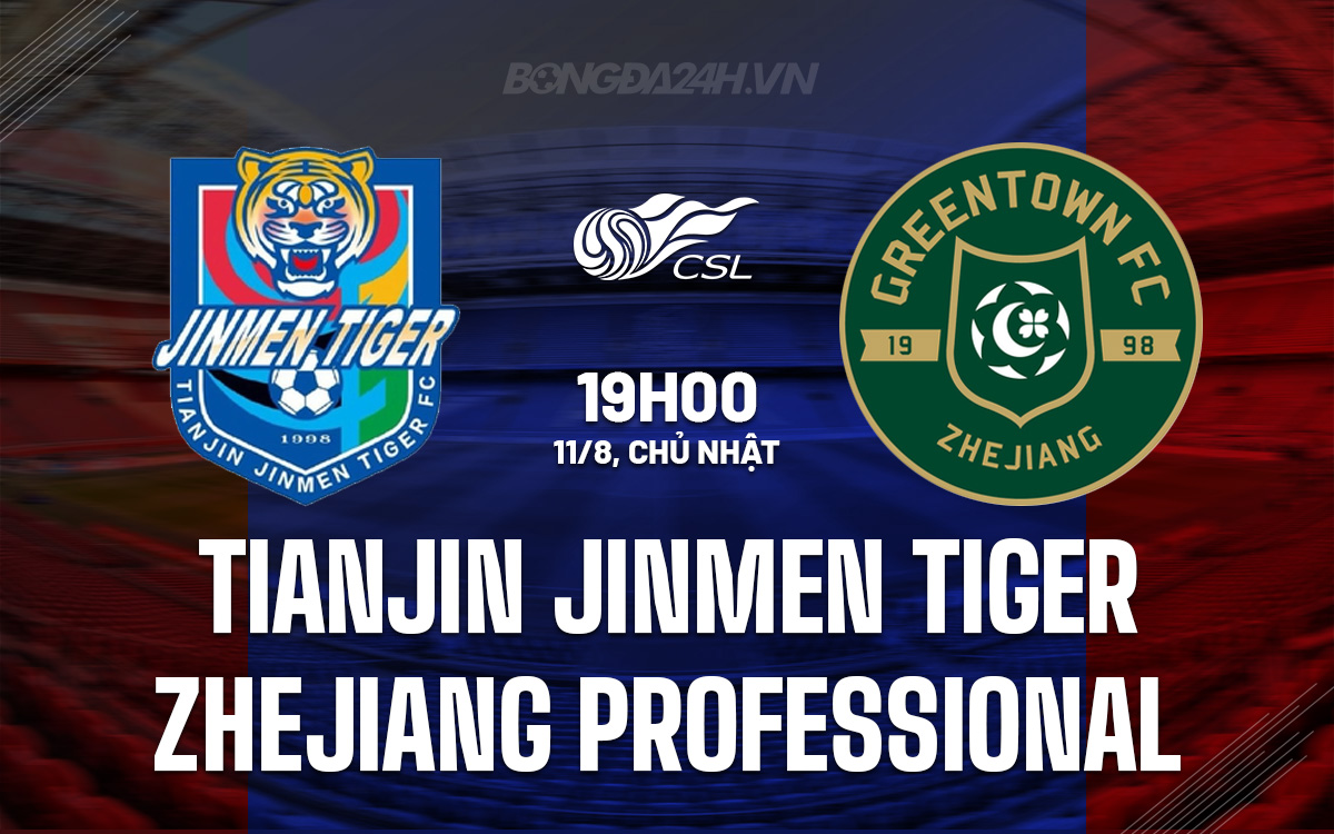 Tianjin Jinmen Tiger vs Zhejiang Professional