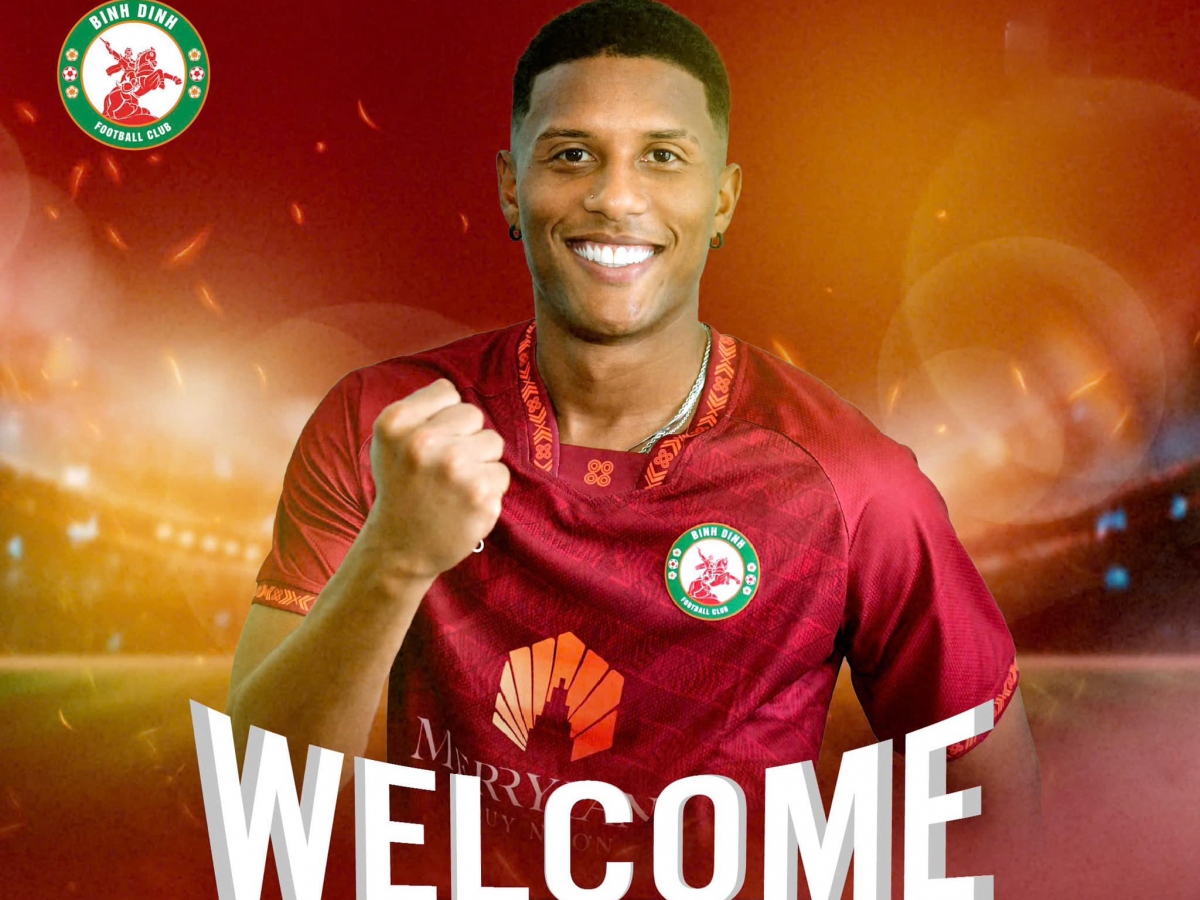 Quy Nhơn Bình Định bổ sung thêm tiền đạo Gabriel Morbeck Quy Nhon Binh dinh bo sung them tien dao Gabriel Morbeck